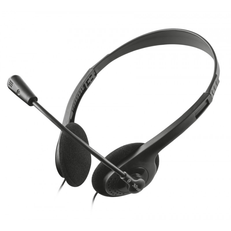 CHAT HEADSET AURICULARES DIADEMA NEGRO