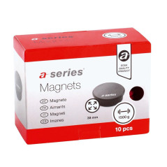 CAJA 10 IMANES A-SERIES 38mm SURTIDOS