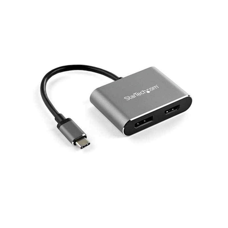 ADAPTADOR DE VÍDEO MULTIPUERTOS USB-C - HDMI O DISPLAYPORT - 4K DE 60HZ
