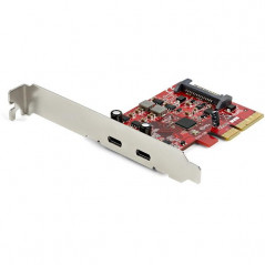 TARJETA ADAPTADORA PCI EXPRESS DE 2 PUERTOS USB-C 3.1 GEN 2 10GBPS