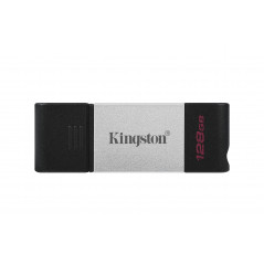 DATATRAVELER 80 UNIDAD FLASH USB 128 GB USB TIPO C 3.2 GEN 1 (3.1 GEN 1) NEGRO, PLATA