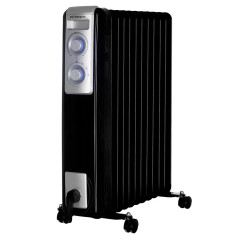 RN 2500 CALEFACTOR ELÉCTRICO INTERIOR NEGRO 2500 W RADIADOR DE ACEITE ELÉCTRICO