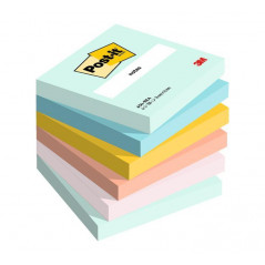 PACK 6 BLOCS NOTAS POST-IT BEACHSIDE 76x76mm