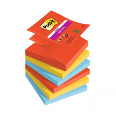 PACK 6 BLOCS Z-NOTAS POST-IT PLAYFUL 76x76mm