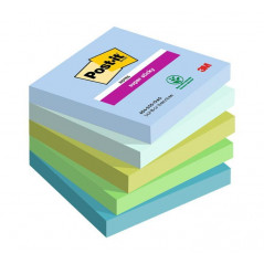 PACK 5 BLOCS NOTAS POST-IT OASIS 76x76mm