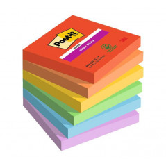 PACK 6 BLOCS NOTAS POST-IT PLAYFUL 76x76mm