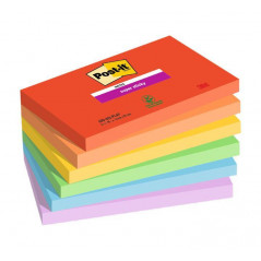 PACK 6 BLOCS NOTAS POST-IT PLAYFUL 76x127mm