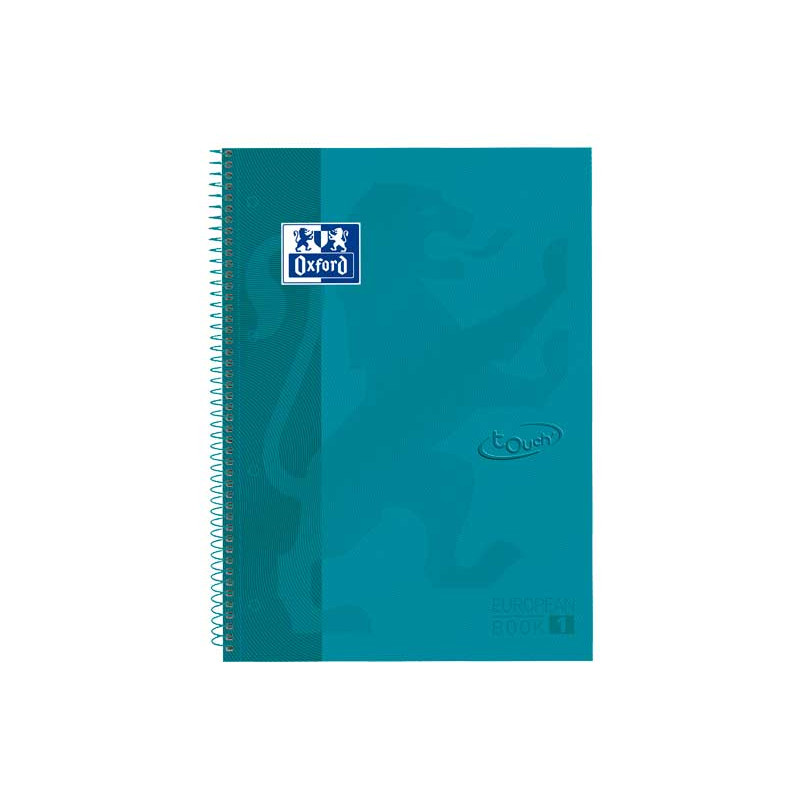 CUADERNO OXFORD "EUROPEANBOOK 1 TOUCH" A4+ 80h