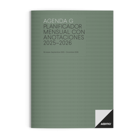 AGENDA G ADDITIO 16 MESES CASTELLANO
