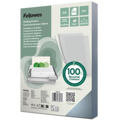 CAJA 100 PORTADAS PARA ENCUADERNAR FELLOWES 250 MICRAS
