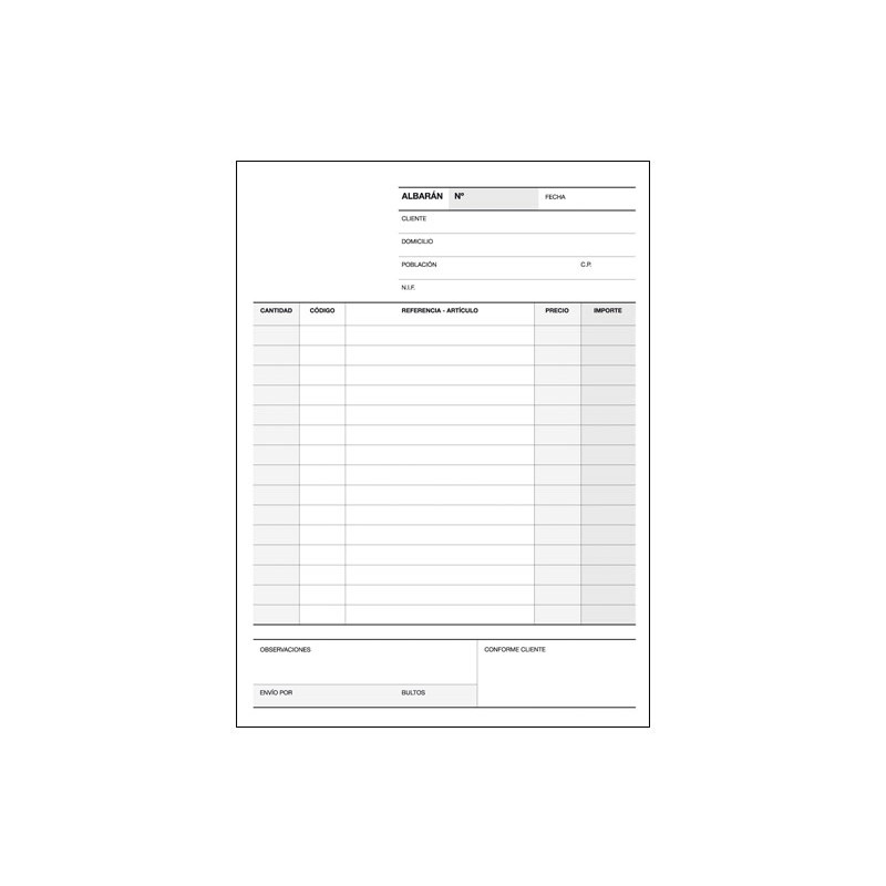 TALONARIO 50h APLI ALBARANES 1/4 TRIPLICADO CASTELLANO TALONARIO 50h APLI ALBARANES 1/4 TRIPLICADO CASTELLANO
