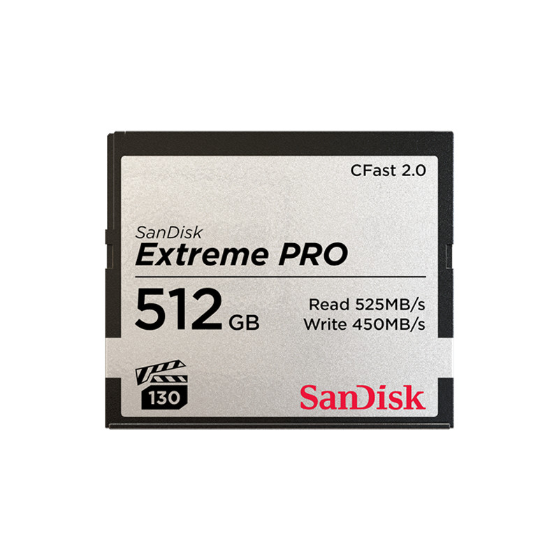 EXTREME PRO MEMORIA FLASH 512 GB CFAST 2.0