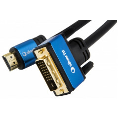 CABLE HDMI V 1.4 TO DVI(24+1) - HIGH END - 3M NEGRO