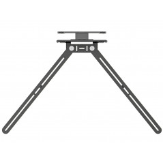 TV MOUNT FOR VIDEO BARS NEGRO