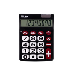 CALCULADORA MILAN 8 DÍGITOS GRANDES
