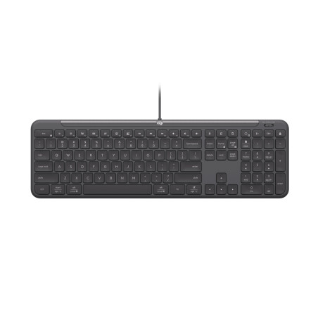 SIGNATURE SLIM WIRED K620 FOR BUSINESS TECLADO UNIVERSAL USB QWERTY PORTUGUÉS GRAFITO