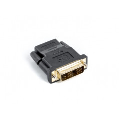 AD-0013-BK CABLE GENDER CHANGER HDMI DVI-D 18+1 SINGLE LINK NEGRO