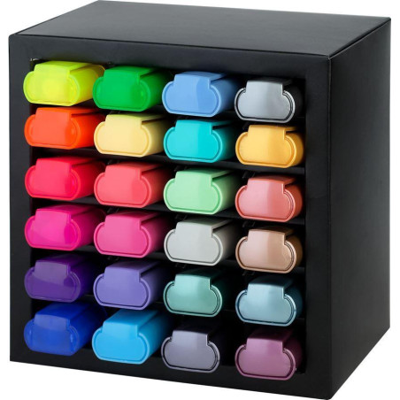 SET 24 MARCADORES FLUORESCENTE FABER-CASTELL TEXTLINER 46