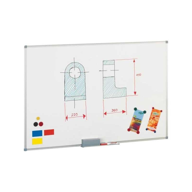 PIZARRA BLANCA FAIBO LACADA 120x180cm PIZARRA BLANCA FAIBO LACADA 120x180cm