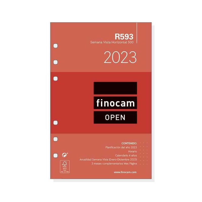 RECAMBIO ANUALIDAD 2023 FINOCAM "OPEN: R593" SEMANA VISTA CASTELLANO