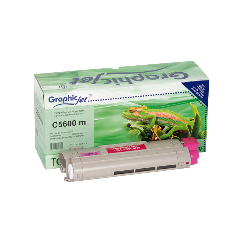 TÓNER GRAPHICJET OKI C5600 TÓNER GRAPHICJET OKI C5600