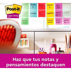 NOTAS POST-IT SUPER STICKY Z-NOTES CARNIVAL