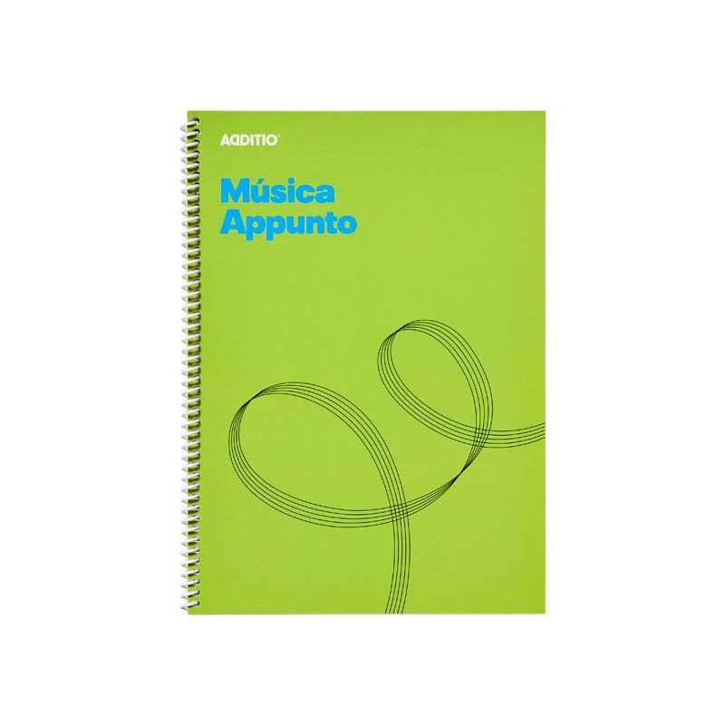 CUADERNO DE MÚSICA ADDITIO BASIC 12