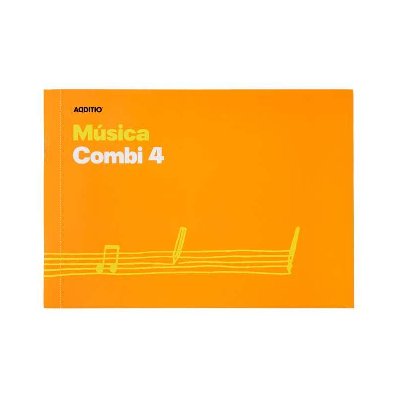 CUADERNO DE MÚSICA ADDITIO COMBI 4