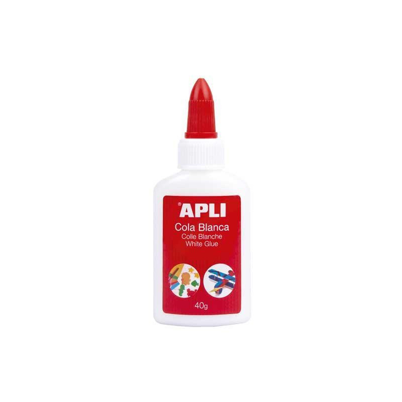 BOTE COLA BLANCA APLI 40gr BOTE COLA BLANCA APLI 40gr