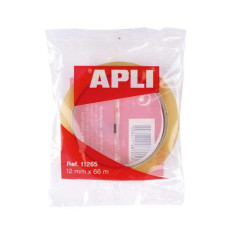 ROLLO CINTA ADHESIVA APLI 12 mm x 66 m