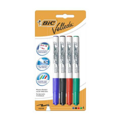 BLÍSTER 4 ROTULADORES BIC VELLEDA 1741