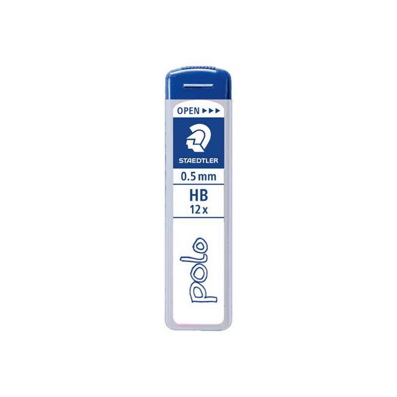 TUBO 12 MINAS STAEDTLER POLO 0,5mm HB TUBO 12 MINAS STAEDTLER POLO 0,5mm HB