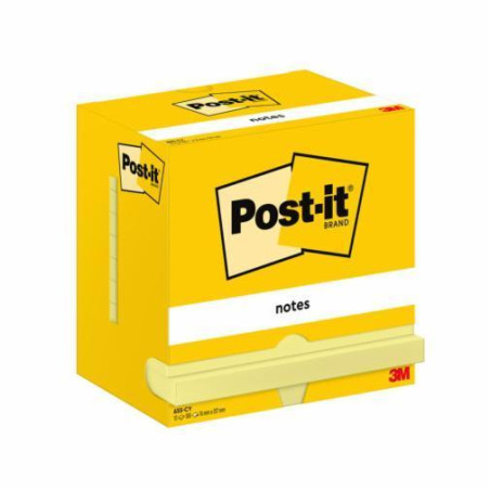 PACK 12 BLOCS DE NOTAS POST-IT REPOSICIONABLES 76x127mm