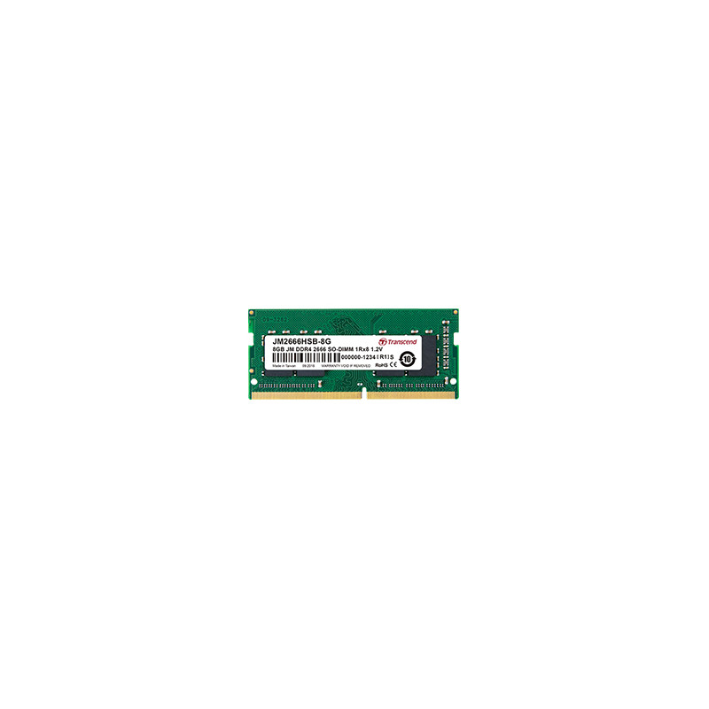 JM2666HSB-8G MÓDULO DE MEMORIA 8 GB 1 X 8 GB DDR4 2666 MHZ