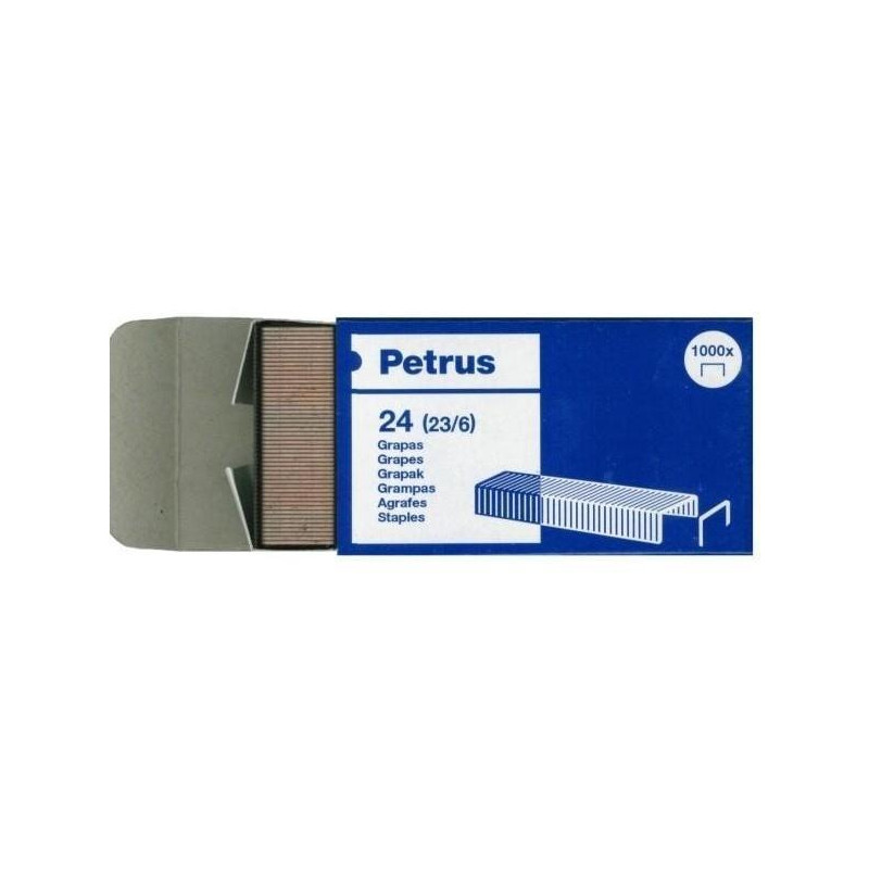 CAJA 1000 GRAPAS PETRUS MOD. 24 (23/6) CAJA 1000 GRAPAS PETRUS MOD. 24 (23/6)