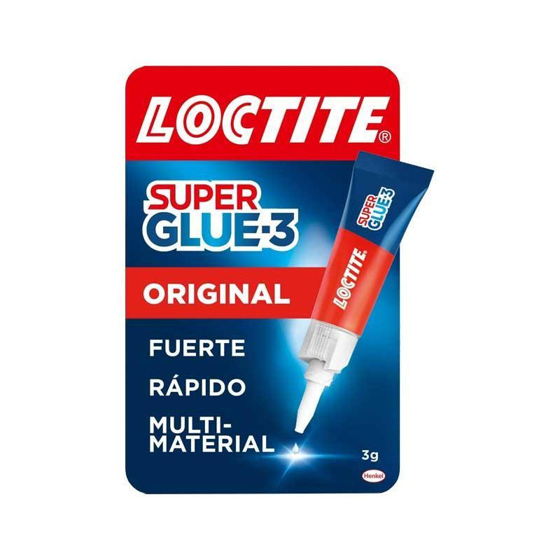 PEGAMENTO LÍQUIDO SUPER GLUE-3 ORIGINAL 3gr