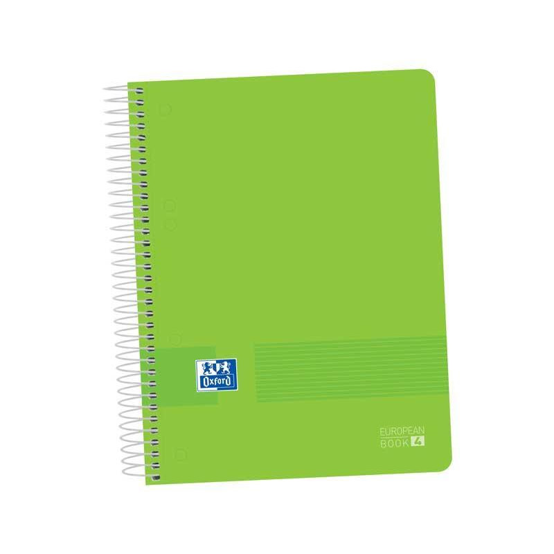 CUADERNO OXFORD "EUROPEANBOOK 4 LIVE&GO" A5+ 120h COLORES VIVOS