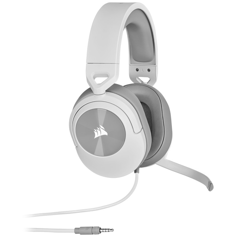 HS55 STEREO AURICULARES ALÁMBRICO DE MANO JUEGO BLANCO