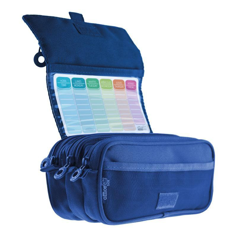 ESTUCHE PORTATODO OFFICE BOX COLORLINE TRIPLE