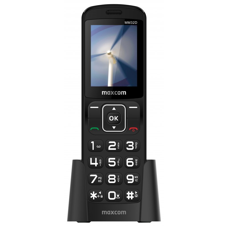 MM32D TELÉFONO MÓVIL 6,1 CM (2.4\") 100 G NEGRO TELÉFONO BÁSICO