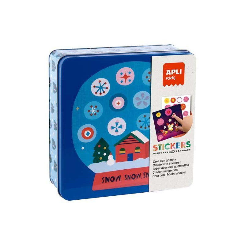 JUEGO DE GOMETS APLI KIDS "NAVIDAD"