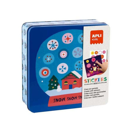 JUEGO DE GOMETS APLI KIDS "NAVIDAD"