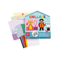 KIT MANUALIDADES APLI KIDS "MY FIRST COLLAGE FIELTRO DIY"