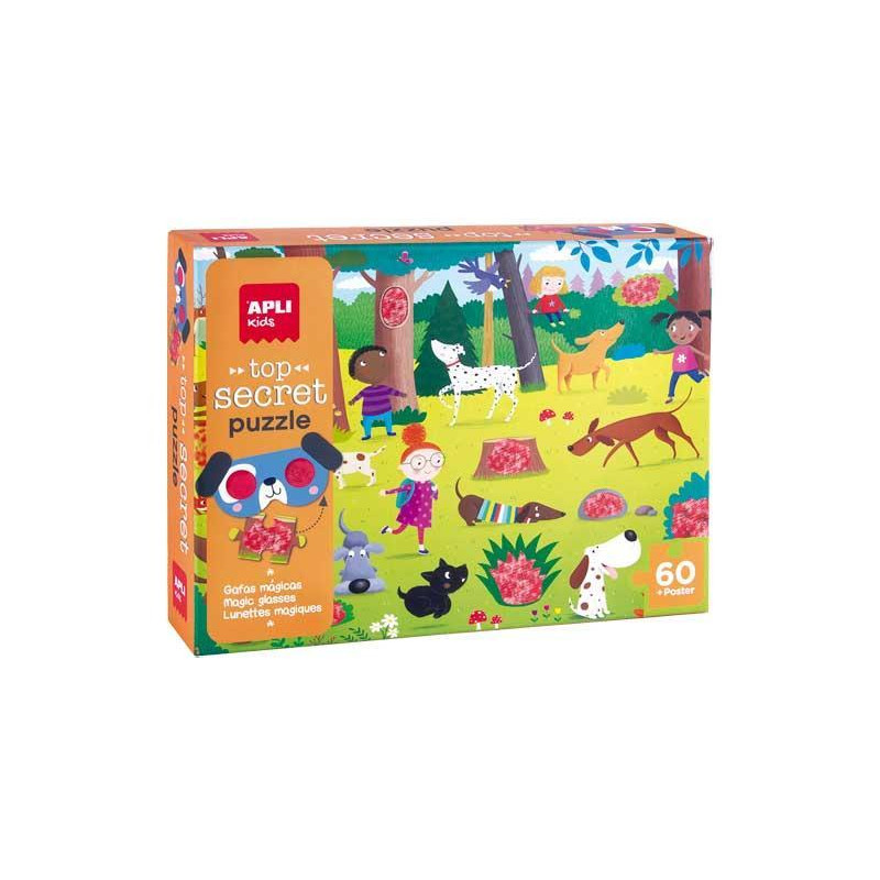 PUZZLE APLI KIDS SECRET PERROS