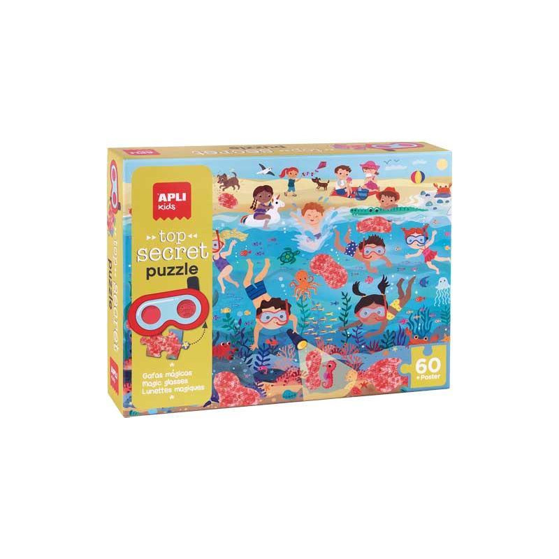 PUZZLE APLI KIDS SECRET PLAYA