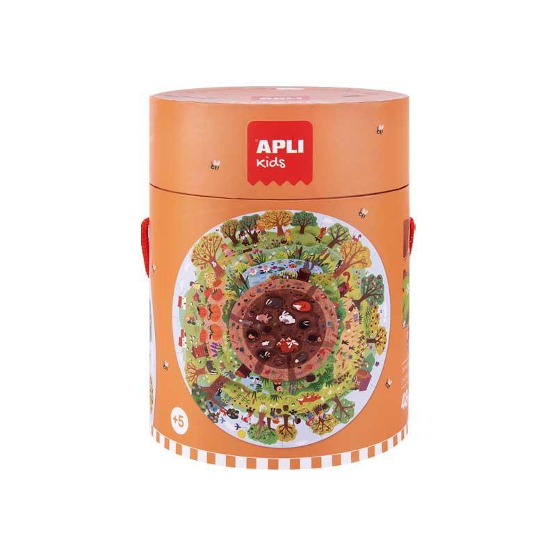 PUZZLE APLI KIDS CIRCULAR BIOSFERA