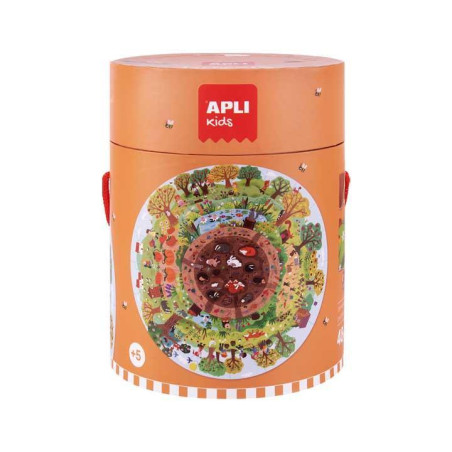PUZZLE APLI KIDS CIRCULAR BIOSFERA