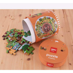 PUZZLE APLI KIDS CIRCULAR BIOSFERA