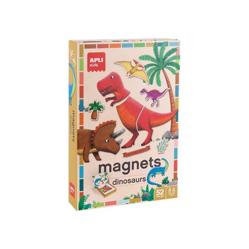 JUEGO MAGNÉTICO APLI KIDS "DINOSAURIOS"