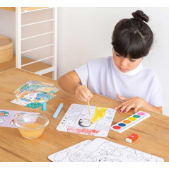 KIT ACUARELA APLI KIDS WATERCOLOUR MAGIC ART